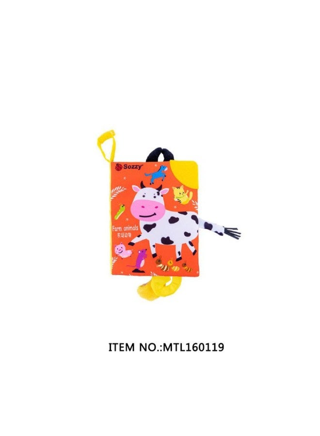 Early Education Baby Puzzle Tissue Box Toy Baby Simulation Learning Finger Exercise Paper Towel Cloth Book Baby Toy-Color:Square Box - Image 4