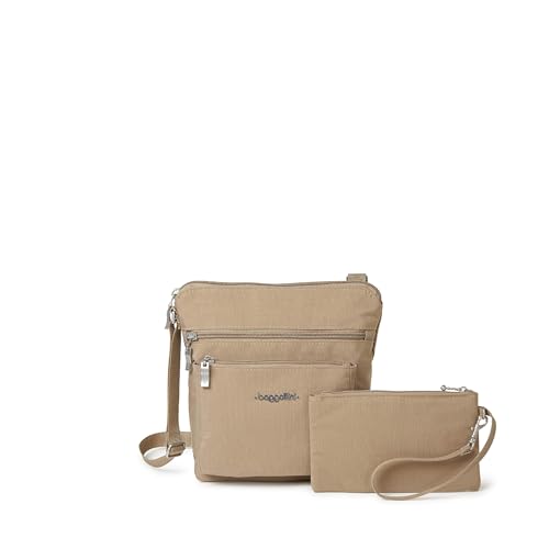 Baggallini womens Pocket With Rfid Crossbody Bags, Beach, One Size US - Image 1