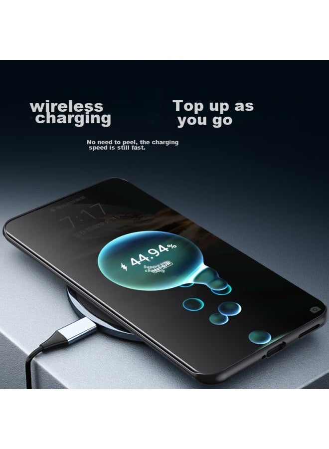 Stryfer Leather غطاء هاتف لـ Huawei Mate60pro/pro+، يتحول على الفور إلى Porsche Design، واقي Huawei Mate60pro+، غطاء جلد Le Zhen Version للرجال - أسود أنيق - Image 5