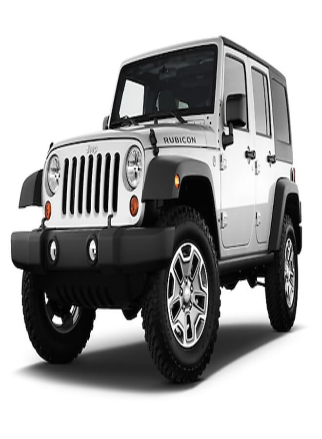 car Cover 2 Layers for Jeep Wrangler Unlimited Rubicon SUV 2013  Waterproof, UV, Dustproof, Outdoor Convertible Cover (Two years warranty) - Image 1