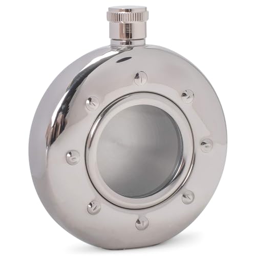 Cork Pops Stainless Steel Pocket - Sized Portside Flask - Image 1