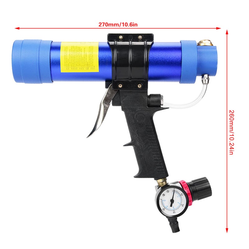 Pneumatic Glue Gun For 310ml Cartridges 28x21x7cm - Image 3
