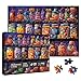 Larkipuzz Halloween Horror Candy Jigsaw Puzzle 1000 Piece for Adult Magic Fall Holiday Pumpkin Jigsaw Puzzles Funny Art Aesthetic Colorful Puzzle - Image 2