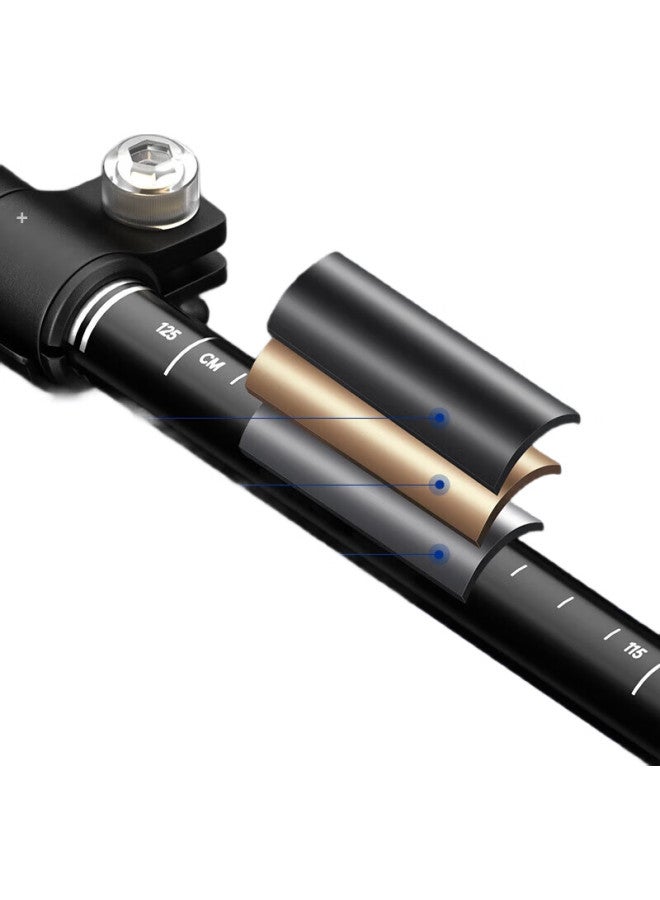 Supfire Outdoor Hiking Pole, Foldable Short Telescopic Non-Carbon Professional Walking Stick, Trekking Climbing Self-Defense Baton, Ultra-Light External Lock - Image 3