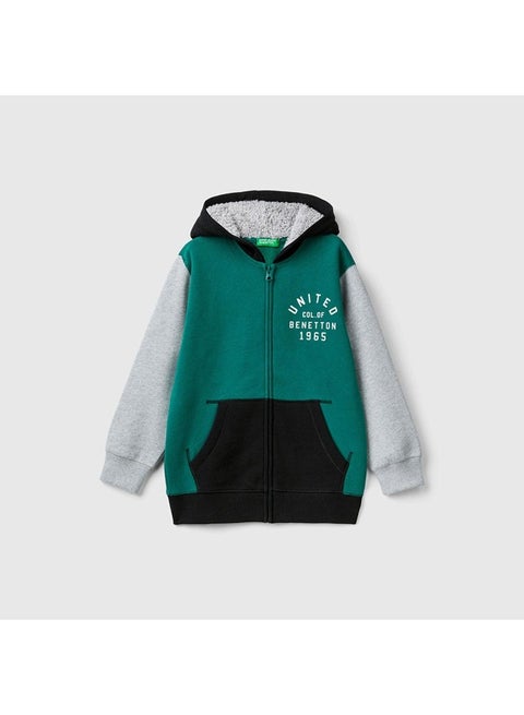 سويت شيرت للأولاد مع غطاء مبطن