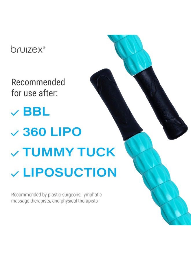 Bruizex Lymphatic Drainage Massage Roller Stick for Post Liposuction & Fibrosis Treatment, Surgery Recovery 360 Lipo, Tummy Tuck & BBL, Lipo Foam, Compression Garment, Faja Compatible - Image 3