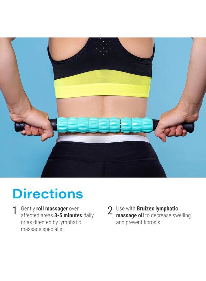 Bruizex Lymphatic Drainage Massage Roller Stick for Post Liposuction & Fibrosis Treatment, Surgery Recovery 360 Lipo, Tummy Tuck & BBL, Lipo Foam, Compression Garment, Faja Compatible - Image 5