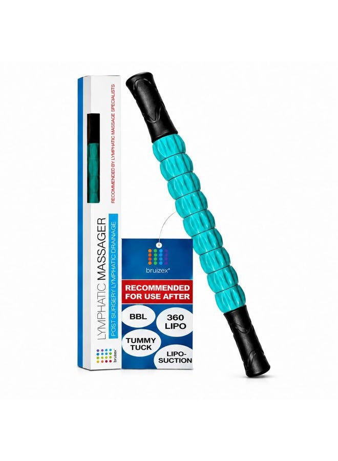 Bruizex Lymphatic Drainage Massage Roller Stick for Post Liposuction & Fibrosis Treatment, Surgery Recovery 360 Lipo, Tummy Tuck & BBL, Lipo Foam, Compression Garment, Faja Compatible - Image 1