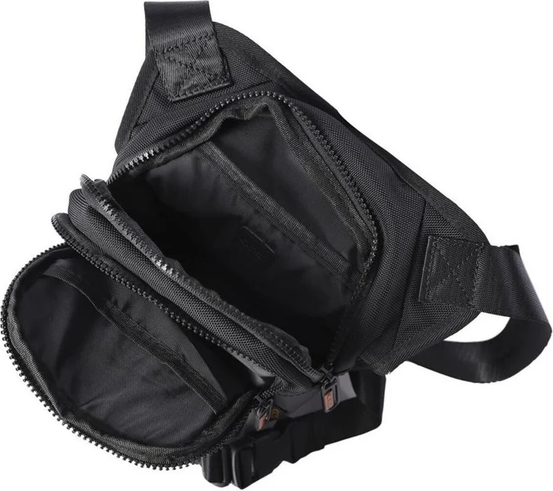 S-Invalid Brand Name 31257 Motorcycle Waist Leg Bag Black