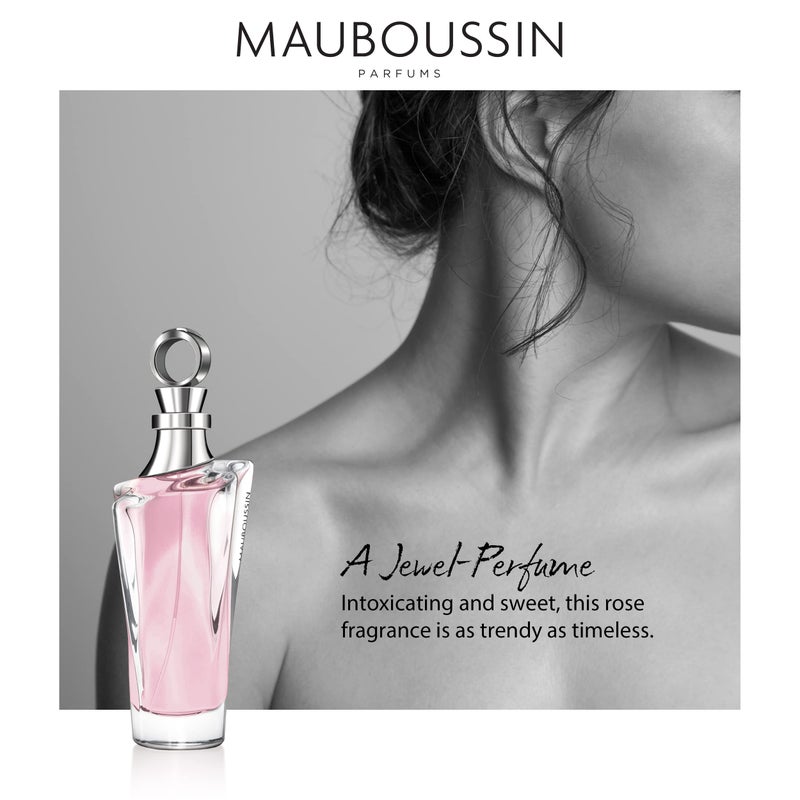 Mauboussin - Rose Pour Elle 100ml (3.3 Fl Oz) - Eau de Parfum for Women - Floral, Fruity & Fresh Scents - Image 5