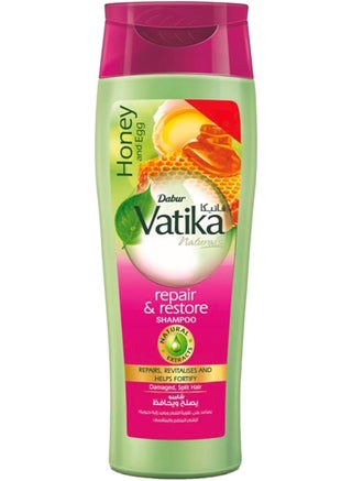 Vatika Naturals Shampoo eliminates and revitalizes hair with honey and egg 180ml - https://f.nooncdn.com/p/pzsku/ZD6D2C1145FD82E95D67EZ/45/_/1776118164/ae9c0dfa-8fb0-45fe-8c45-244eb455a489.jpg