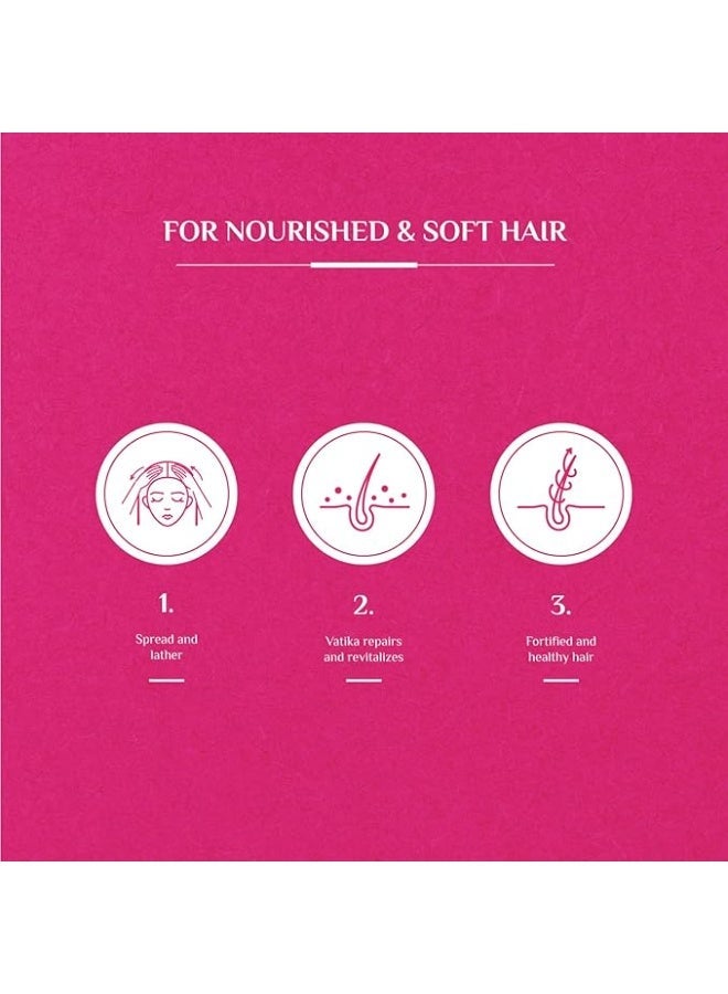 Vatika Naturals Shampoo eliminates and revitalizes hair with honey and egg - 15% discount - 180ml - Image 5