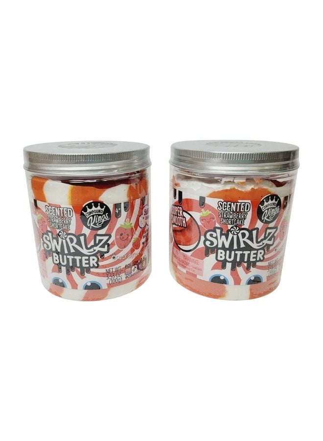 WeCool عبوة مركب كينغز زبدة سوارلز كعكة الفراولة القصيرة - Image 2