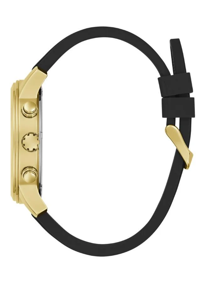 جس Parker Leather Strap Analog Watch