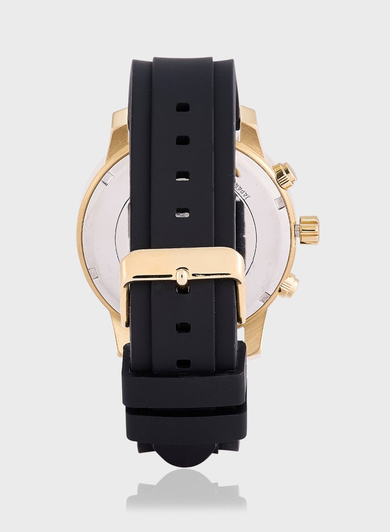 GUESS Parker Leather Strap Analog Watch  - Image 4