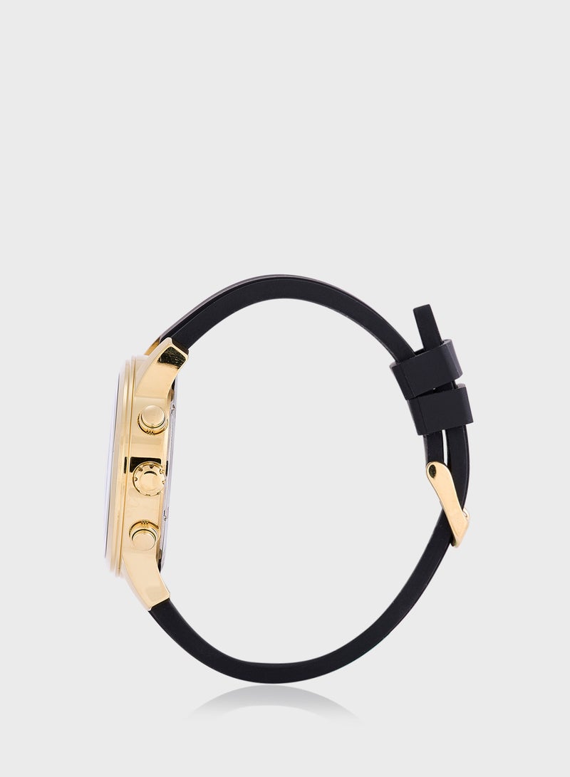 GUESS Parker Leather Strap Analog Watch  - Image 3