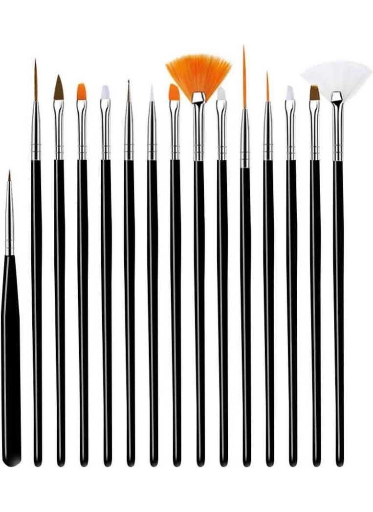 Epinox Pastry Pastry Brush Set 15 Pieces (Pfs-15) - V  - Image 1