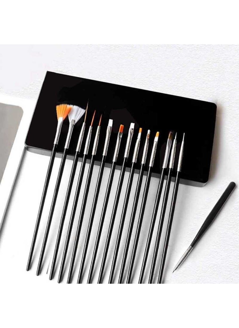 Epinox Pastry Pastry Brush Set 15 Pieces (Pfs-15) - V  - Image 2