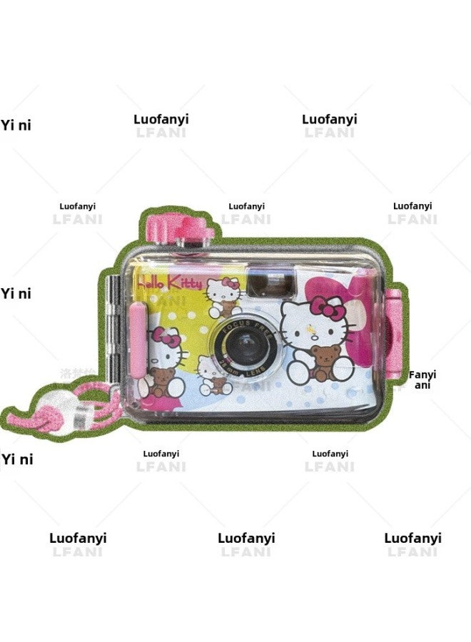 KT1 Fool Sport Non Disposable Film Camera Retro Film Student Children Camera-Color:KT1  - Image 1
