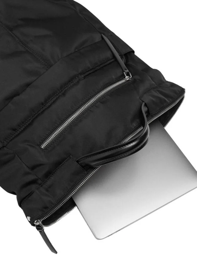Parfois Black Nylon Laptop Backpack 13" for Women | Best Price UAE