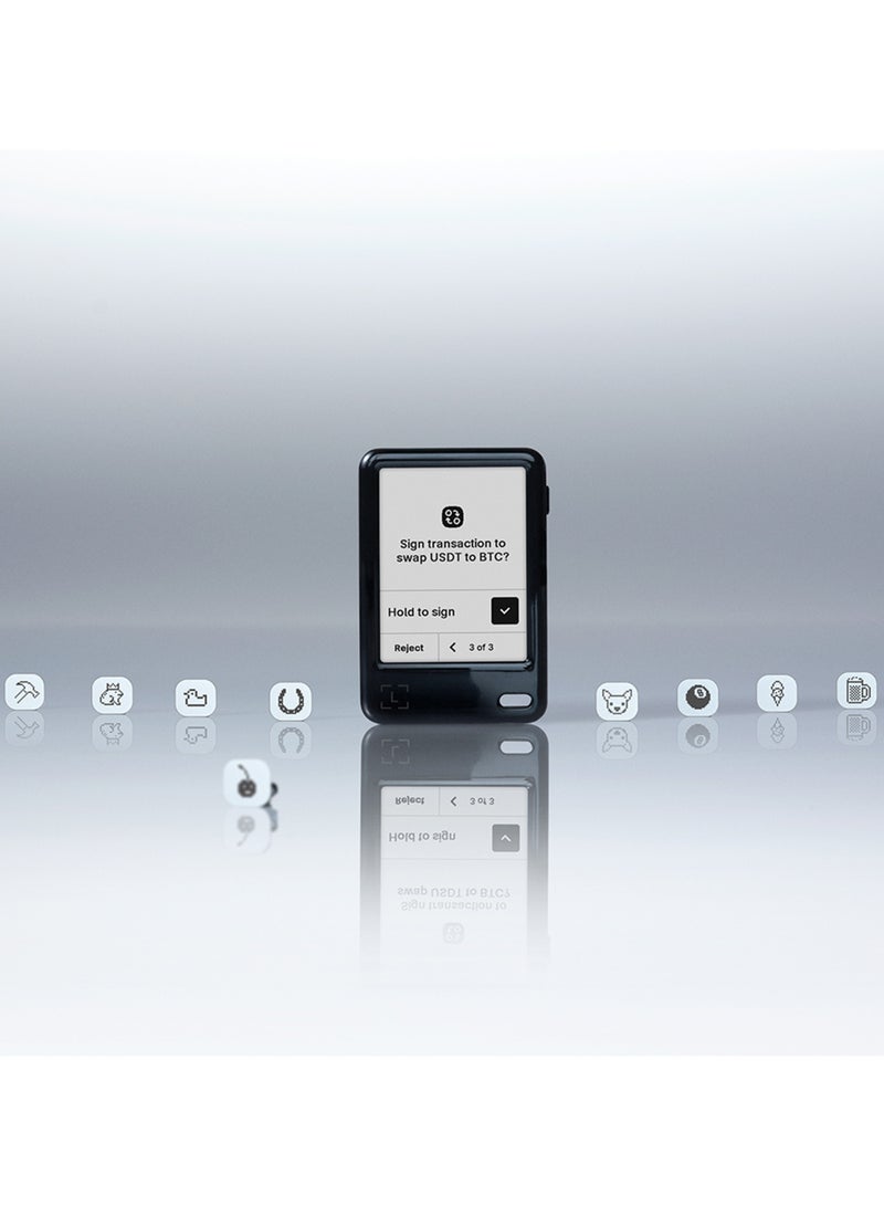 Ledger Nano Gen5 Badges | Quick Clip Aluminum Badge Accessory, for Personalization, Customization, and Mood Switch of Nano Gen5 - Pack 2 - 3pcs - Image 5