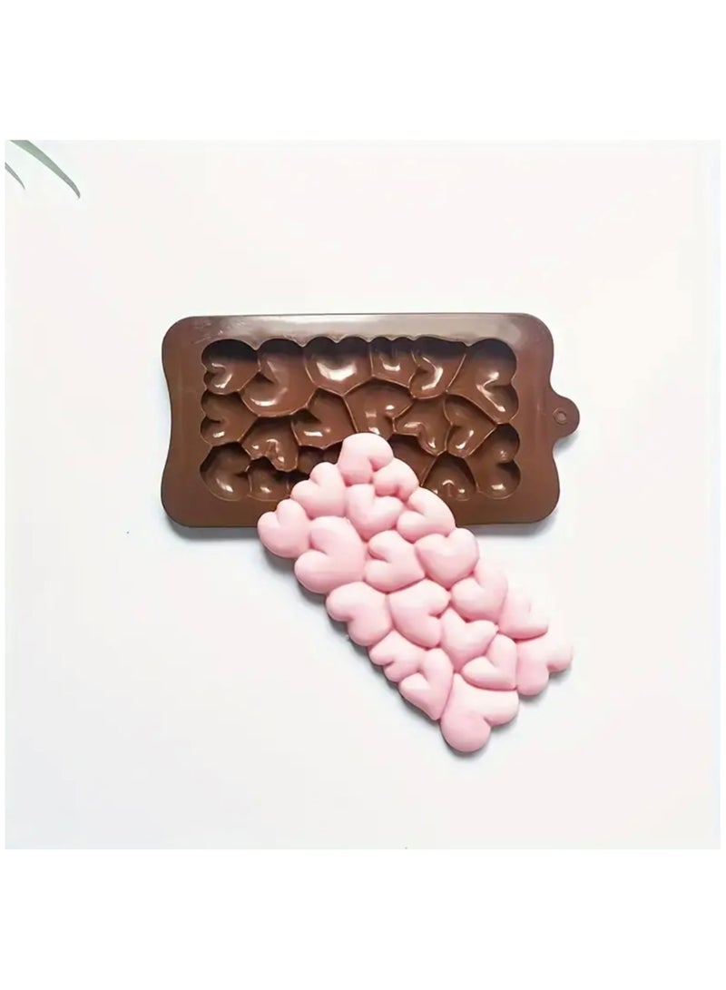 Just Quality 1pcs, Chocolate Bar Molds, 3D Silicone Molds, Candy Molds, Chocolate Molds, Baking Tools, Kitchen Gadgets, Kitchen Accessories - Image 1