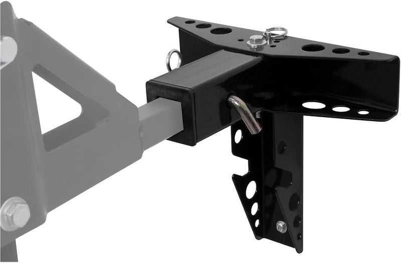 Quick Products QP-PWMRR Pivoting Wall-Mount Receiver Rack - Versatile Storage Device for Bike Racks, Cargo Carriers, and other Hitch-Mount Accessories - Image 3