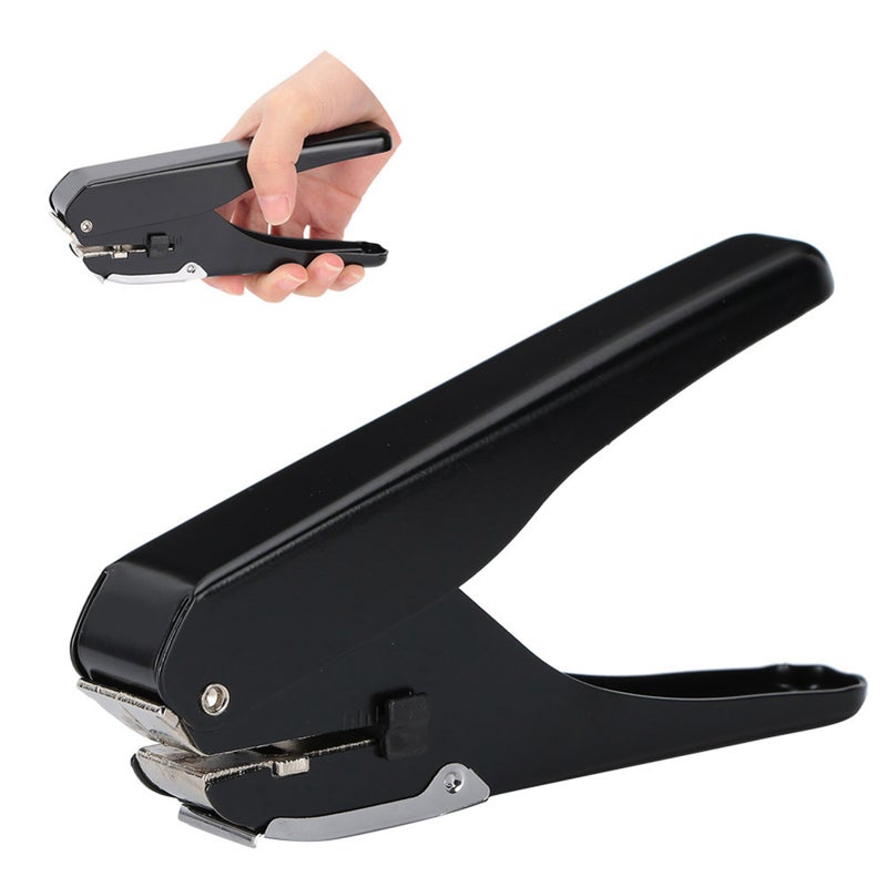 9771 Single Hole Puncher Manual ID Card Slot Punching Machine 10 Sheets for Home Office School - Image 5