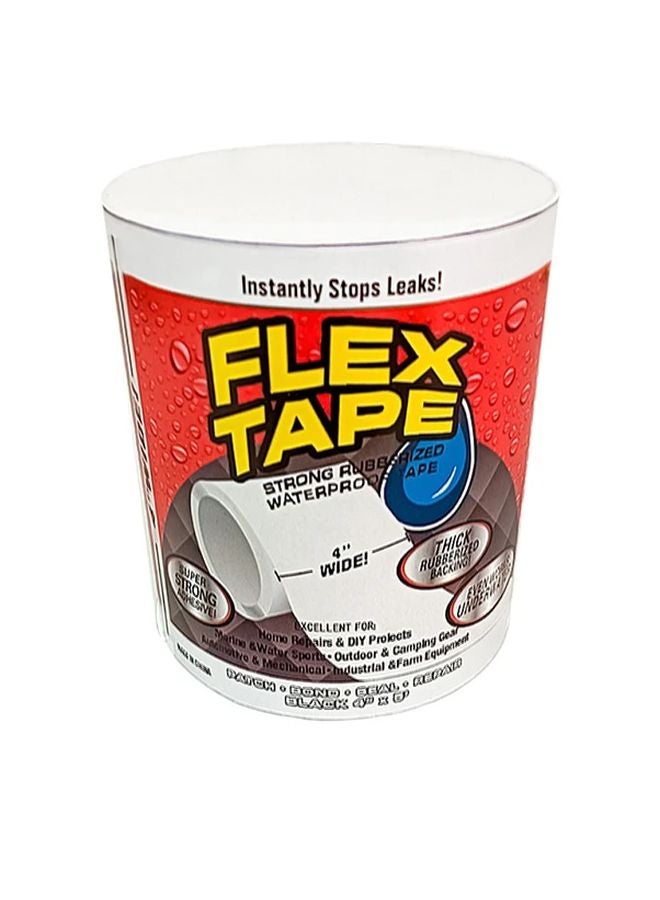 Heavy Duty Waterproof Tape White 3.94inch Strong Adhesive Extreme Temperature Resistance - Image 1