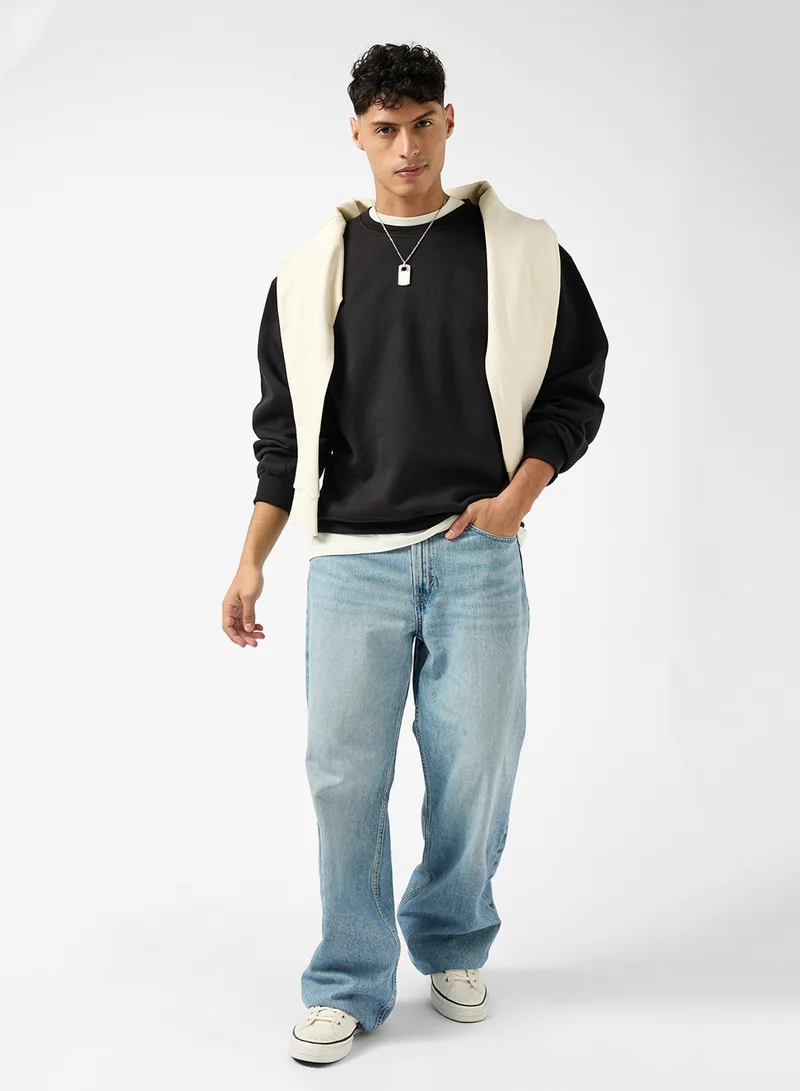 Seventy Five Oversized Graphic Sweatshirt
