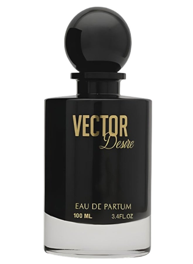 Vector Desire Perfume Black 100ml EDP - Image 2