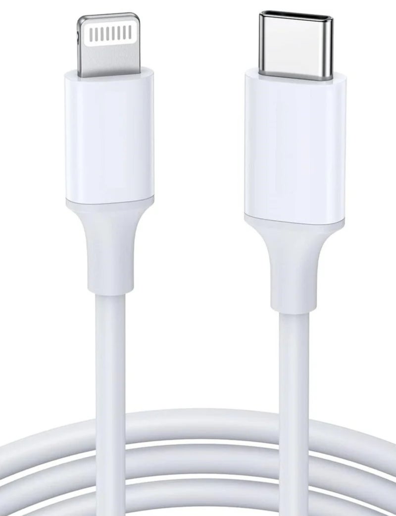 كابل بيانات شحن سريع USB-C إلى لايتنينج، 1000 مم - Image 1