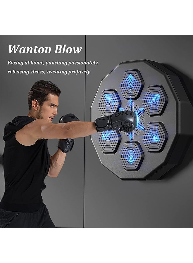 Max Strength لوحة تدريب ملاكمة ذكية مثبتة على الحائط مع أضواء ومستشعر بلوتوث للتفاعل والتنسيق - Image 2