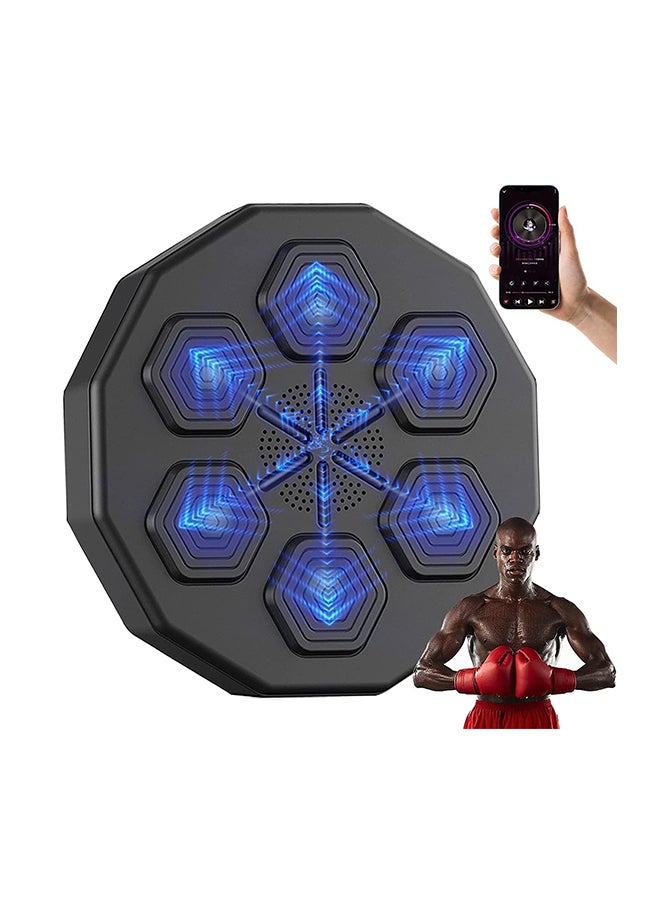 Max Strength لوحة تدريب ملاكمة ذكية مثبتة على الحائط مع أضواء ومستشعر بلوتوث للتفاعل والتنسيق - Image 1