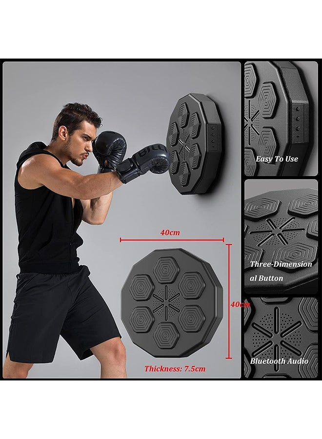 Max Strength لوحة تدريب ملاكمة ذكية مثبتة على الحائط مع أضواء ومستشعر بلوتوث للتفاعل والتنسيق - Image 5