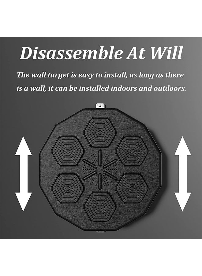 Max Strength لوحة تدريب ملاكمة ذكية مثبتة على الحائط مع أضواء ومستشعر بلوتوث للتفاعل والتنسيق - Image 4