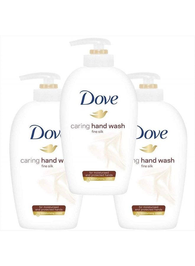 Dove Supreme Fine Silk Hand Wash - 8.45 Fl Oz / 250 mL x 3 Pack - Image 1