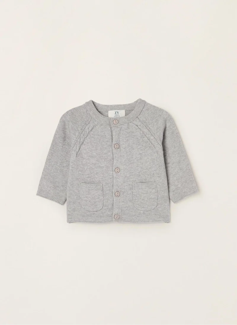 Zippy Zippy Cotton Cardigan For Newborn