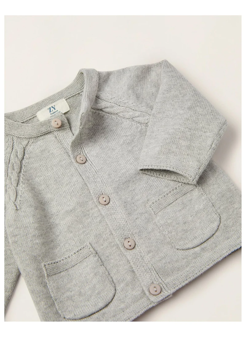Zippy Zippy Cotton Cardigan For Newborn