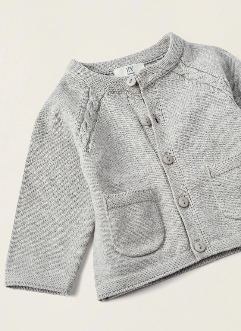 Zippy Zippy Cotton Cardigan For Newborn