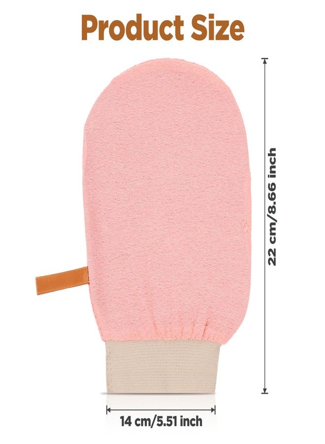 Apausvcm 3PCS Exfoliating Mitt for Body Exfoliating Gloves for Shower Body Scrub Glove Exfoliating-Body Scrubbe for Bath Shower Spa Massage and Body-Scrubs Dead Skin Women Men - Image 2