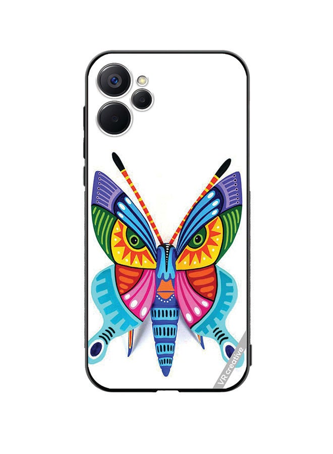 VR CREATIVE Protective Case Cover For Realme 9i 5G Butterfly Design Multicolour - Image 1