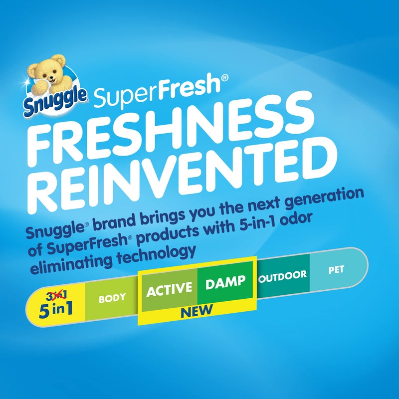 Snuggle Plus SuperFresh Fabric Softener Dryer Sheets with Static Control and Odor Eliminating Technology, Original, 200 Count - Image 2