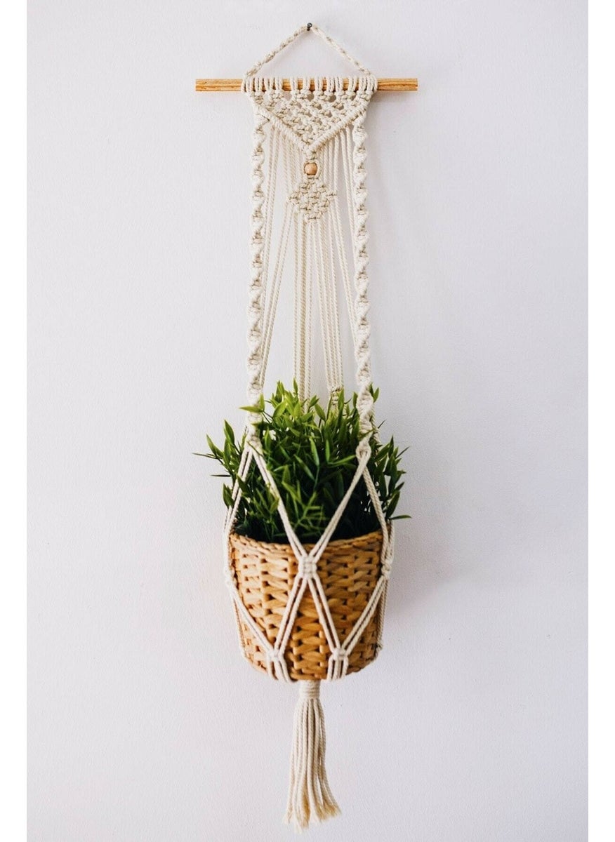 BH Bohem Handmade BH Bohemian Handmade Macrame Hanger Flowerpot Flower Holder 