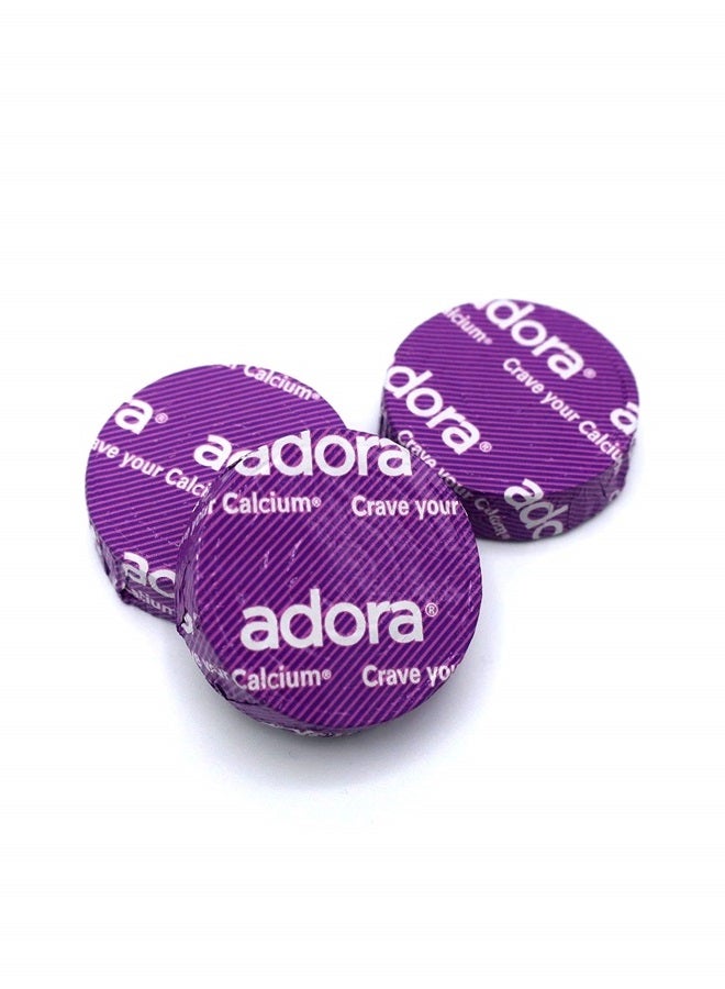 Adora Calcium Supplement Disk, Dark Chocolate, 30 Count - 500 mg - Image 3