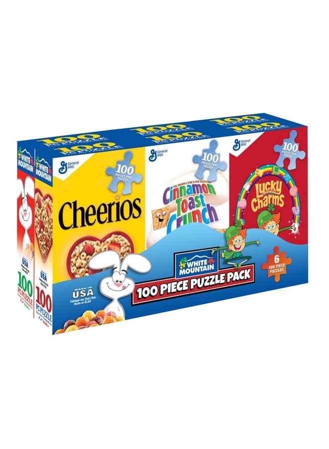 WHITE MOUNTAIN ألغاز صناديق حبوب صغيرة مكونة من 100 قطعة ألغاز عبوة مكونة من ستة ألغاز - Image 2