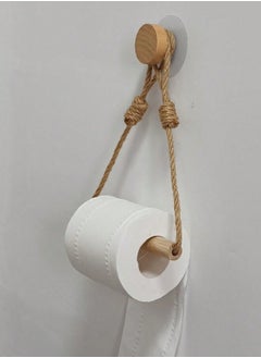 Beauenty 1pcs Decorative Hanging Toilet Paper Towel Holder - Space-Saving Bathroom Tissue Dispenser With Easy Roll Replacement - Stylish Bathroom Accessories For Modern Homes,Home Stuff,Table,Home Decoration  - Image 5