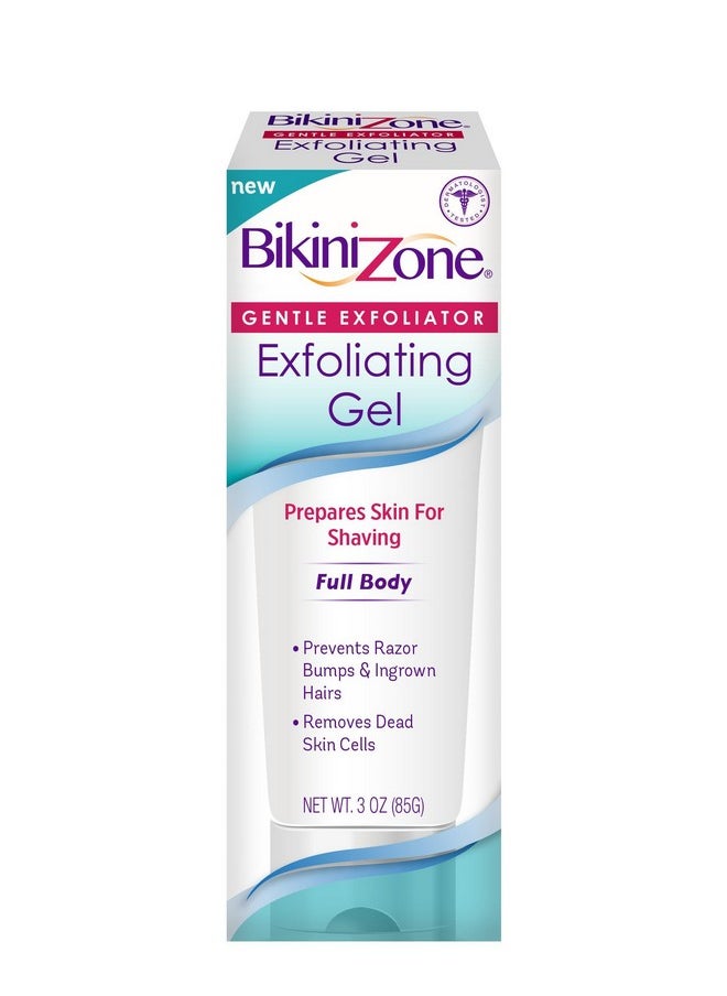 Bikini Zone جل التقشير إيكيني زون يمنع ظهور نتوءات الحلاقة والشعر الناشئ تحت الجلد ويقشر البشرة بلطف قبل الحلاقة وإزالة الشعر بالشمع ويقلل من حجم المسام ويزيل البكتيريا من البشرة مثالي للمناطق الحساسة  - Image 2