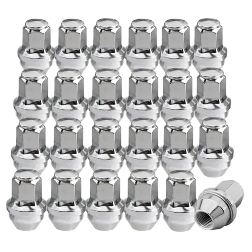 Gdydi 14x1.5mm OEM Factory Wheel 24 pcs Lug Nuts for 2015/2016/2017/2018/2019/2020/2021 F150 Expedition Navigator Factory Stock Aluminum Wheels - Image 1