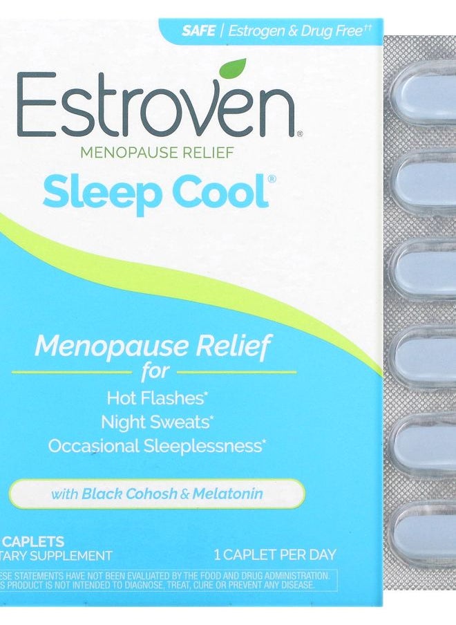 Estroven - Menopause Relief + Sleep Cool 30 Caplets - Image 1